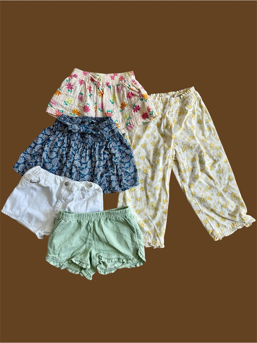 Bundle of Zara shorts for girls size 4-5